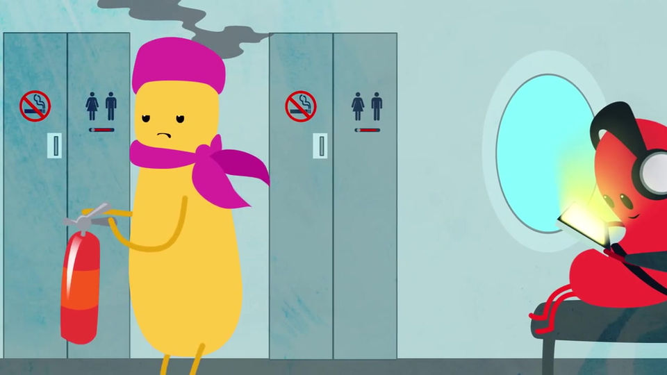 CASA cabin safety video - Don't be that bean!